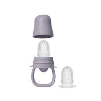 BIBS silikoninis šviežio maisto maitintuvas Fossil Grey, pilkas