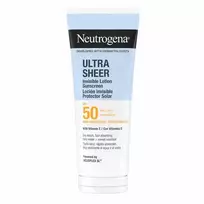 „Neutrogena Ultra Sheer“ nematomas losjonas su apsauga nuo saulės SPF 50, 200 ml