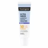 Neutrogena Ultra Sheer Invisible Fluid Sunscreen Age Shield Spf50 50ml