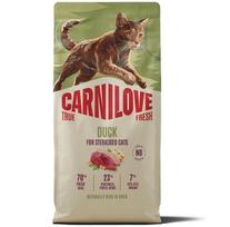 CARNILOVE TRUE FRESH Cat Dry Duck Adult Cat Sterilised sausas maistas katėms, 6 kg