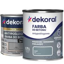Dažai betonui matiniai DEKORAL AKRYLIT B | pilki (szara) 0,75 ltr.