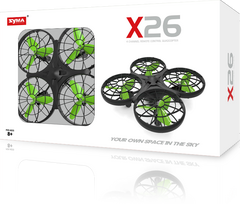 Syma X26 dronas su kliūčių vengimo sistema