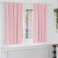 Užuolaidos su žiedais blokuojančios šviesą 2 pcs