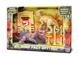 PRIMAL CLASH Rinkinys „Dinozaurų dvikova“