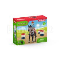 SCHLEICH FARM WORLD Kaubojė ant žirgo