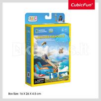 CUBIC FUN National Geographic 3D dėlionė „Parašiuto Paleidiklis"