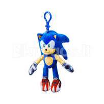 SONIC Prisegamas pliušinis herojus, 15 cm