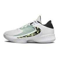 Nike Zoom Freak 4 GS Greek Coastline White Black Barely Volt DQ0553-100 36