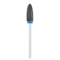 Exo keraminis nagų frezos antgalis ø 6,0 mm bl juodas