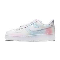 Nike Air Force 1 Dream Macarons Slip Resistant Abrasion Resistant Low top Skateboard Shoes Men's Blue CW2288-111(Team348-) 44.5