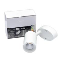 Šviestuvas lubų Tope Tela, LED, 3000 °K, 1 x 10 W, balta sp.