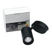 Šviestuvas lubų Tope Tela, LED, 4000 °K, 1 x 10 W, juoda sp.