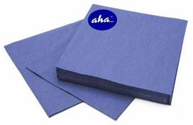 Popierinės servetėlės Aha, 33 cm x 33 cm, tamsiai mėlyna (navy) sp., 20 vnt.