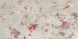 Dekoratyvinė plytelė, akmens masės FLOWER GREY, 60 cm x 120 cm, įvairių spalvų