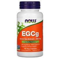 Now Foods EGCg Green Tea Extract 400 mg 90 vcaps