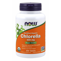 Now Foods Chlorella 500 mg 200 tab