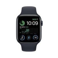 Išmanusis laikrodis Apple Watch SE 2.gen 44mm GPS + Cellular Aluminum (Atnaujintas, būklė kaip naujas), Juoda