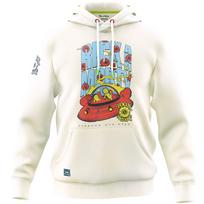 Rick and Morty Hoodie, Off-White, L