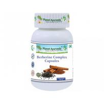 Maisto papildas Berberine Complex, Planet Ayurveda, 60 kapsulių