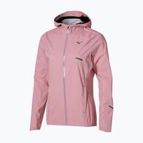 Moteriška bėgimo striukė Mizuno Trail Waterproof 20K Hooded rose elegance
