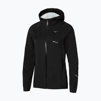 Moteriška bėgimo striukė Mizuno Trail Waterproof 20K Hooded black