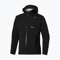 Vyriška bėgimo striukė Mizuno Trail Waterproof 20K Hooded black