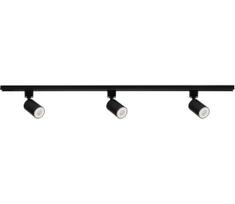 Kanlux 45922 - Taškinis šviestuvas bėgelių sistemoje ALTEAR 3xGU10/10W/230V 1m juodas