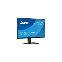 IIYAMA XB3294UHSCP-B1 32inch VA-panel 3840x2160 UHD 15cm Height Adj. Stand 350cd/m 2ms Speakers USB-C Dock LAN/KVM/95W PD