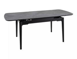 Valgomojo stalas Sento, 120-180 x 80 cm, pilka