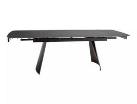 Valgomojo stalas Bacardi, 160-240 x 90 cm, juoda