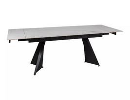 Valgomojo stalas Laconi, 160-220 x 90 cm, balta