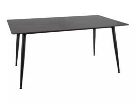 Valgomojo stalas SIGNAL Rion 160x90x76 cm, juoda
