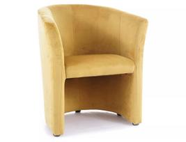 Fotelis Signal TM-1 VELVET, geltonas