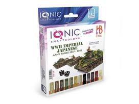 IONIC - Akrilinių dažų rinkinys 1942-1945 WWII Japanese vehicles, 1205