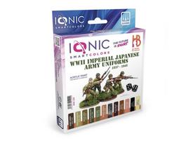 IONIC - Akrilinių dažų rinkinys WWII Imperial Japanese Army Uniforms 1937-1945, 1204