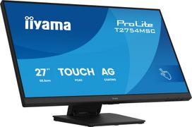 IIYAMA  ProLite T2754MSC-B2AG computer monitor 68.6 cm (27") 1920 x 1080 pixels Full HD LED Touchscreen Multi-user Black | 580274  | 4948570125807