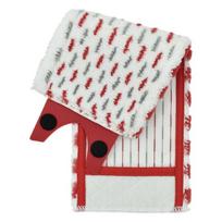 Pakuotėje yra 3, suderinamos su Vileda UltraMax/UltraMaT 2in1 Flat Mop keičiamomis šluostėmis
