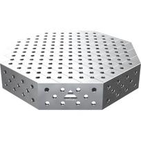 Aštuonkampis suvirinimo stalas OCT INOX 600 × 600 mm - 1000x1000mm