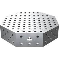 Aštuonkampis suvirinimo stalas OCT INOX 600 × 600 mm - 800x800mm