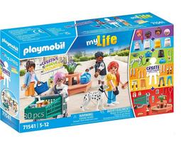 Konstruktorius Playmobil My Life Mano Figūrėlės: Apsipirkimas 71541