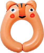 Sunnylife Pripučiamas ratas vaikams Tino The Tiger, oranžinis