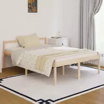 Lova senjorams, 140x190cm, pušies medienos masyvas
