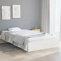 Lova Lovos rėmas, baltos spalvos, 100x200cm, medienos masyvas