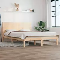 Lova Lovos rėmas be čiužinio, 160x200cm, pušies medienos masyvas