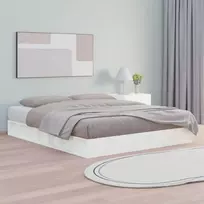 Lova Lovos rėmas, baltos spalvos, 140x200cm, medienos masyvas