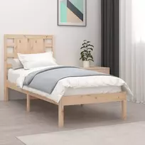 Lova Lovos rėmas be čiužinio, 90x200cm, pušies medienos masyvas