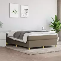 Lova Lovos rėmas be čiužinio, taupe spalvos, 140x200cm, audinys