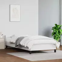 Lova Lovos rėmas su galvūgaliu be čiužinio, baltas, 100x200cm