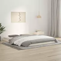 Lova Lovos rėmas, baltas, 160x200 cm, pušies medienos masyvas