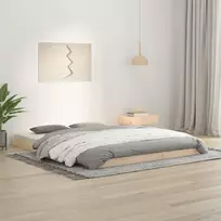 Lova Lovos rėmas, 150x200cm, pušies medienos masyvas, didelis